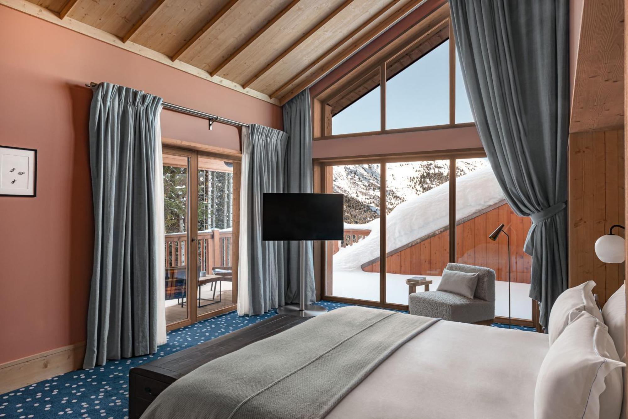 Hotel Le Coucou Meribel Méribel Exterior foto